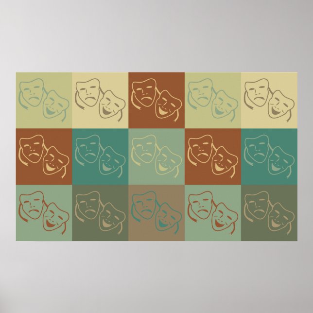 Drama Pop Art Poster (Framsidan)