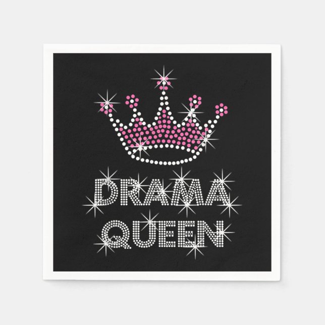 Drama Queen Acting Actress Film Student Pappersservett (Framsidan)