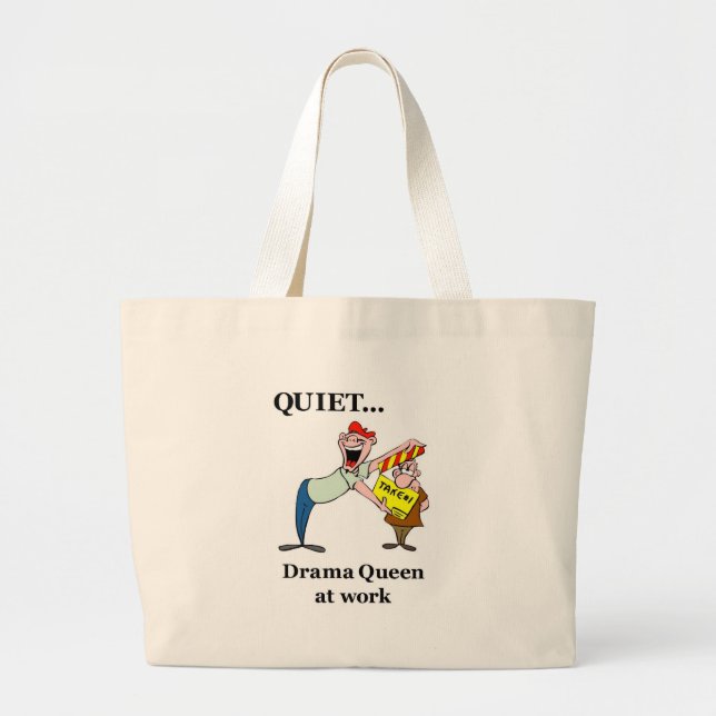 Drama Queen bag Jumbo Tygkasse (Framsidan)