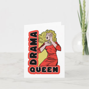 Drama Queen för att allt är spännande för mig Inbjudan