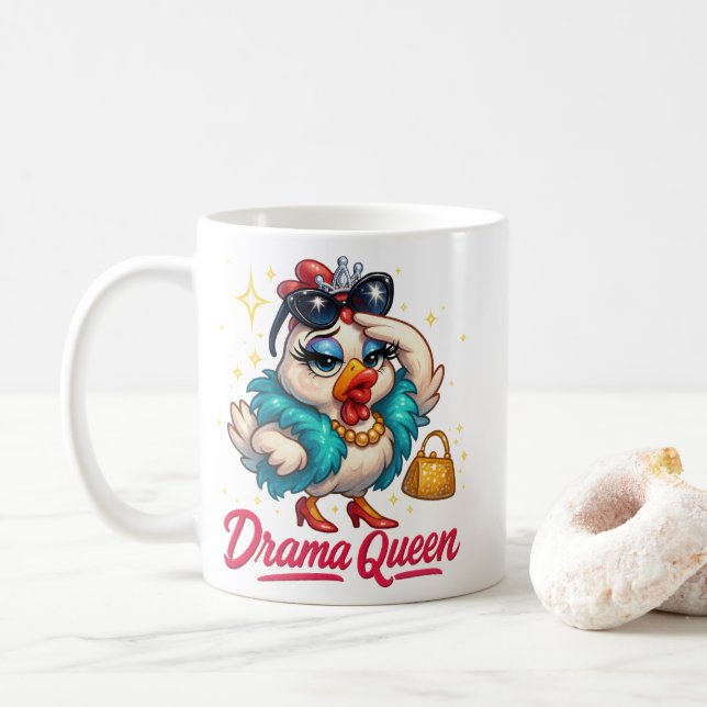 Drama Queen Kaffemugg (Med munk)