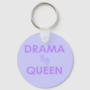 Drama Queen Keychain Nyckelring