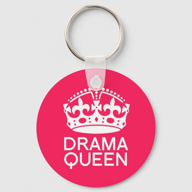 Drama Queen Nyckelring (Framsida)