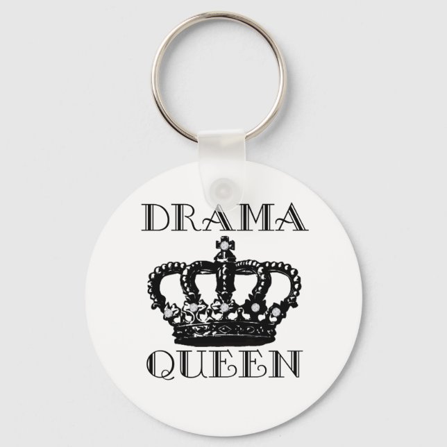 Drama Queen Nyckelring (Framsida)