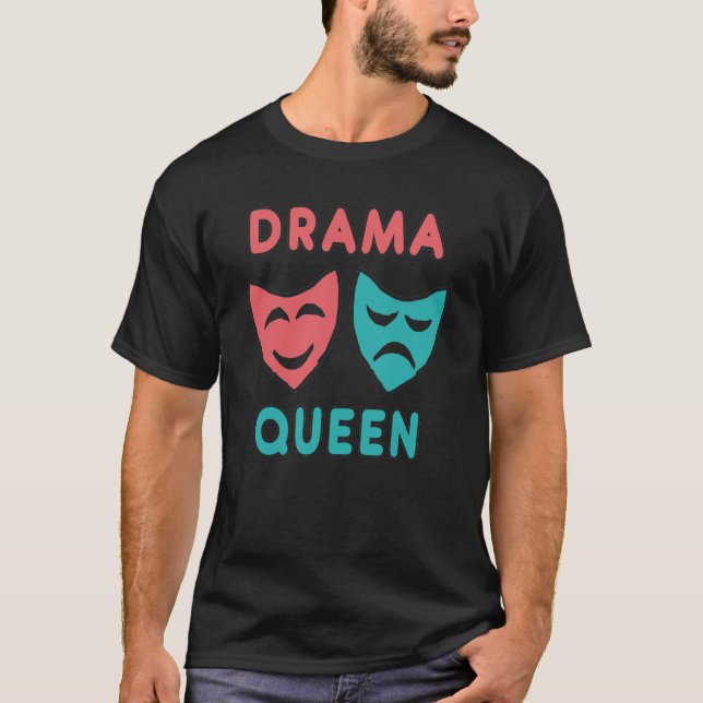 Drama Queen T Shirt (Framsida)