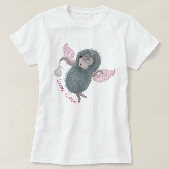 Drama Queen T Shirt (Design framsida)