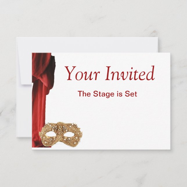 Drama Queen Theatre,Opera,Pjäs,Museum Inbjudan (Framsida)