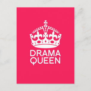 Drama Queen Vykort