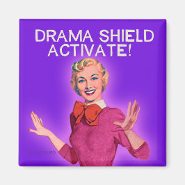 Drama Shield Aktivera. Blundkort. Bluntcard. Magnet