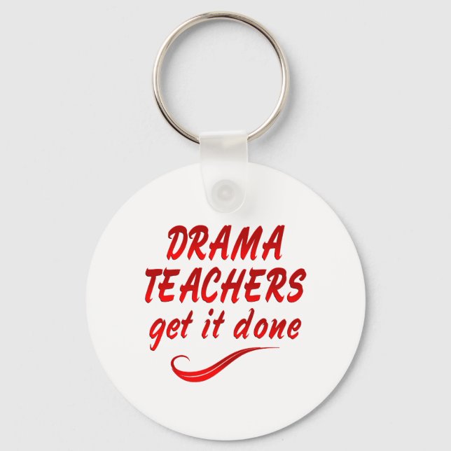 Drama Teacher Nyckelring (Framsida)