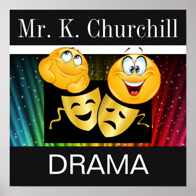 Drama Teacher Poster - SRF (Framsidan)