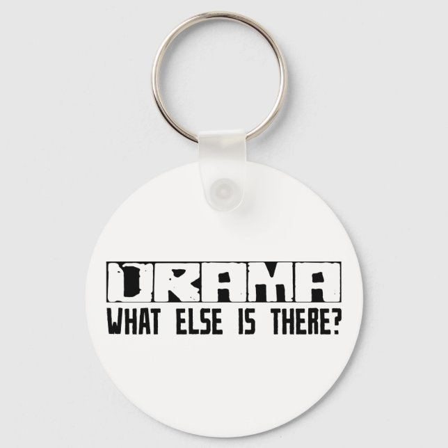 Drama Vad finns det mer? Nyckelring (Framsida)
