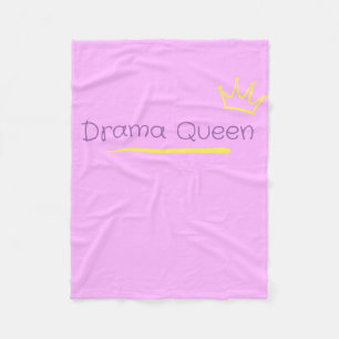 Dramadrottning Fleecefilt