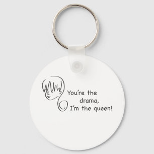 Dramadrottning Keychain Nyckelring