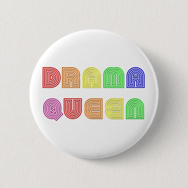 Dramadrottning Knapp (Framsida)
