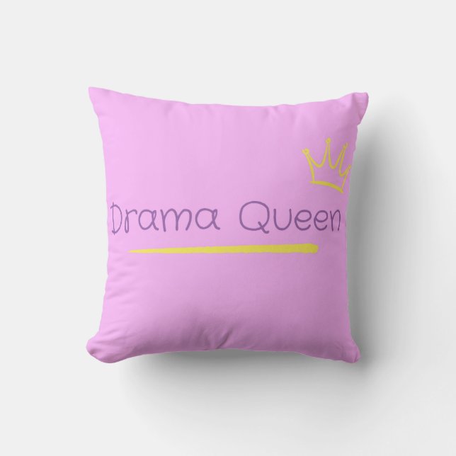 Dramadrottning Kudde (Framsida)