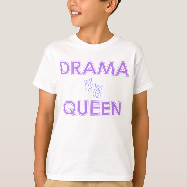 Dramadrottning T Shirt (Framsida)
