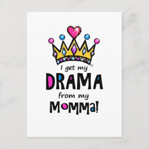 Dramadrottning Vykort