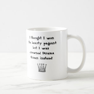 Dramadrottningmugg Kaffemugg