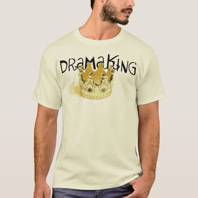 Dramakung - skjorta tee (Framsida)