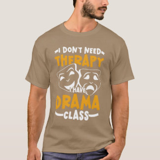 Dramalärare Dramaklass retro T Shirt