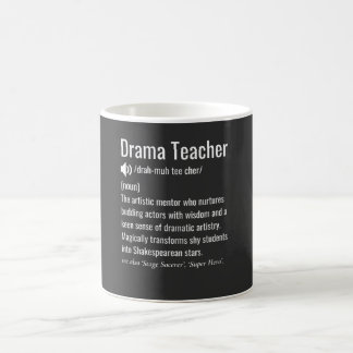Dramalärare kaffemugg