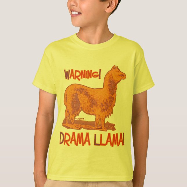 DramaLlama T-shirt (Framsida)