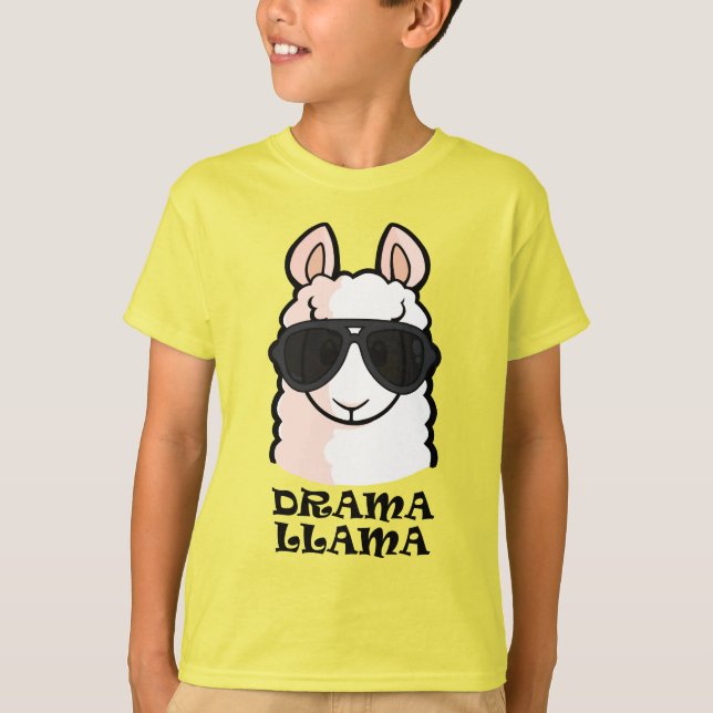 DramaLlama T-shirt (Framsida)