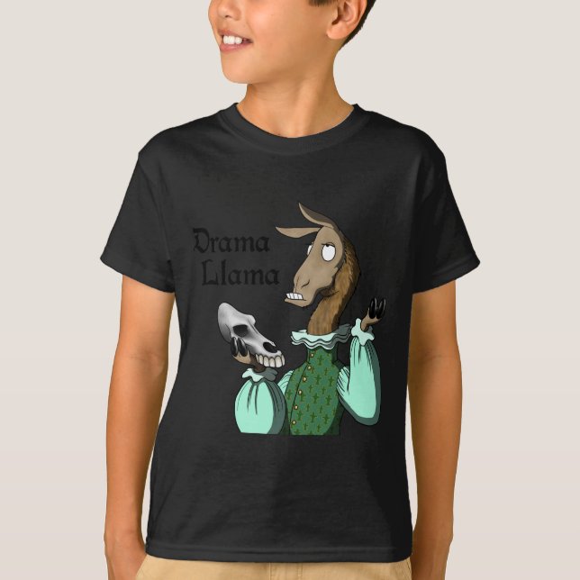 DramaLlama Tee Shirt (Framsida)
