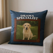 Dramaspecialist Rolig Hund Foto