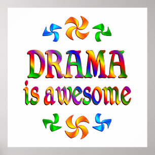 Dramat är enormt poster