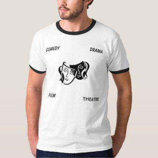 dramat maskerar, DRAMAT, KOMEDI, THEATRE, FILMAR Tee Shirt