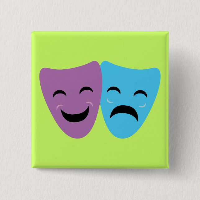 Dramat maskerar knapp (Framsida)