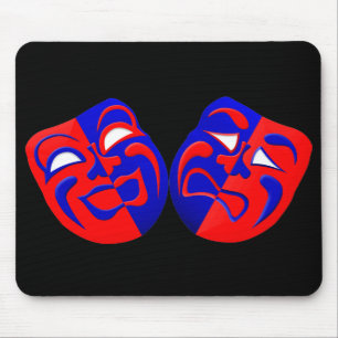 Dramat maskerar Mousepad Musmatta