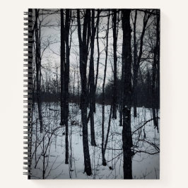 Dramatic Black and White liggande bärbar dator