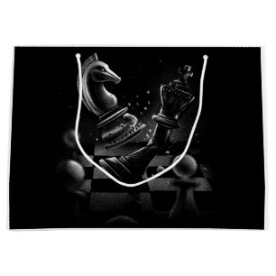 Dramatic Chess Battle - Knight vs. Horse