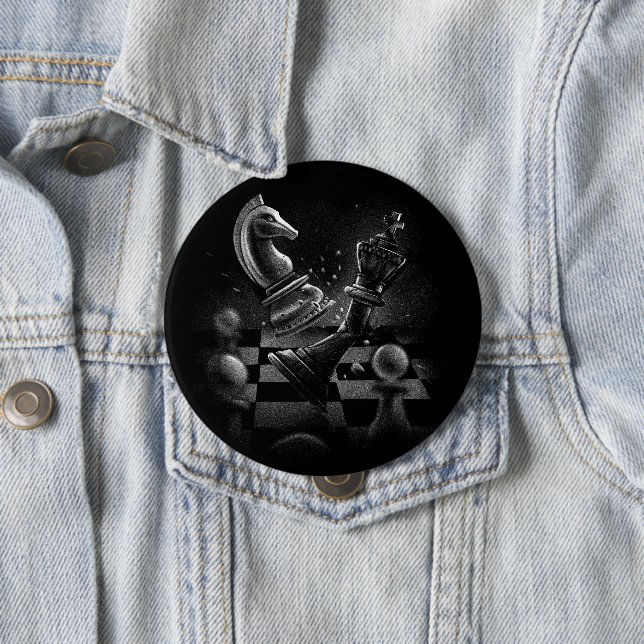 Dramatic Chess Battle - Knight vs. Horse Knapp (In Situ)