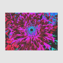 Dramatic Crimson Red, Lila and Black Dahlia