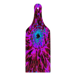 Dramatic Crimson Red, Lila and Black Dahlia