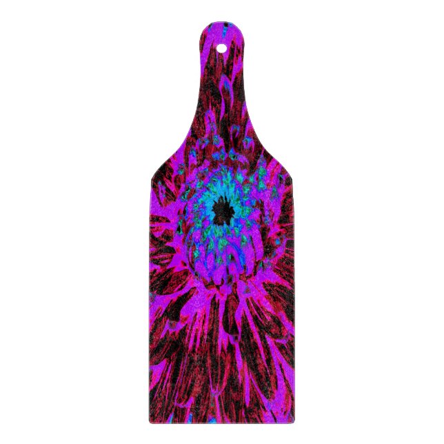 Dramatic Crimson Red, Lila and Black Dahlia (Framsidan)