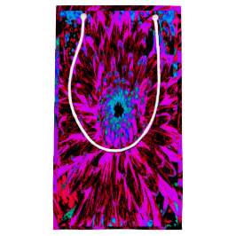 Dramatic Crimson Red, Lila and Black Dahlia