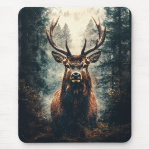 Dramatic Elk i Skogen Musmatta
