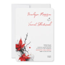 Dramatic Fall Wedding