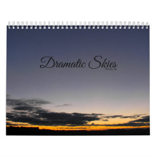 Dramatic Himmel Calendar Kalender