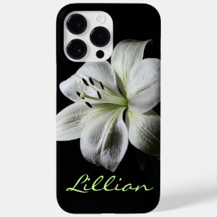 Dramatic Pure White Lily