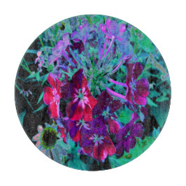 Dramatic Red, Lila and Rosa Garden Flower