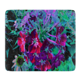 Dramatic Red, Lila and Rosa Garden Flower