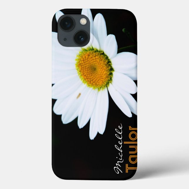 Dramatic Shasta Daisy iPad Case *Personalize* (Baksida)