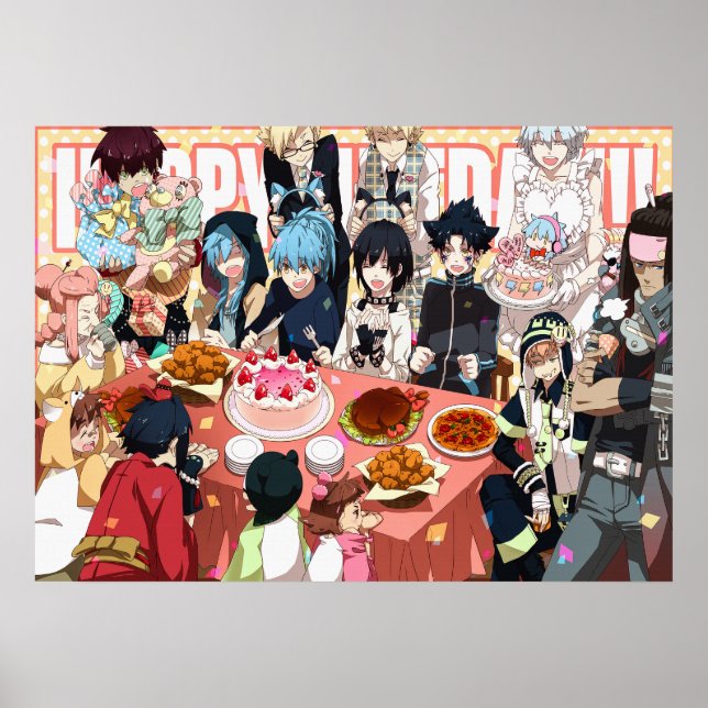 DRAMAtical Murders Poster (Framsidan)