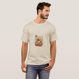 Dramatisk Anka Rolig Sarksastisk T-Shirt